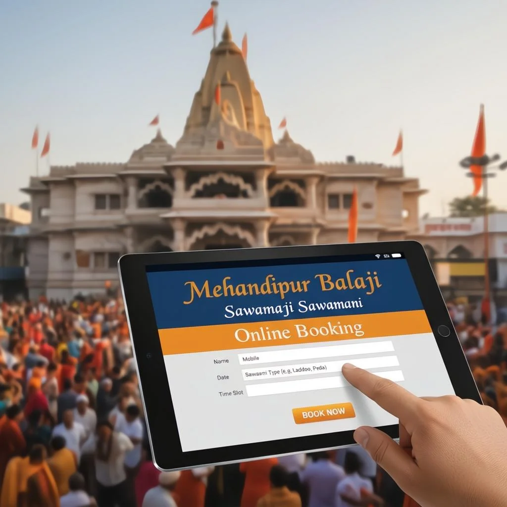 Mehandipur Balaji Sawamani Online Booking: Step-by-Step Guide for Devotees - Mehandipur Balaji